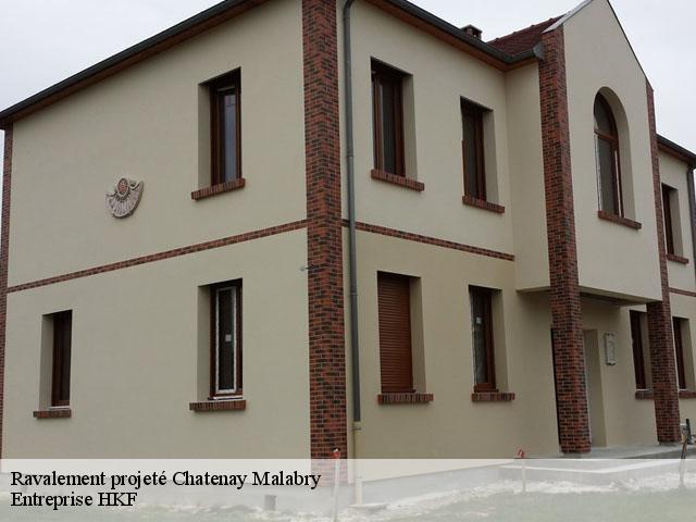 Ravalement projeté  chatenay-malabry-92290 Entreprise HKF